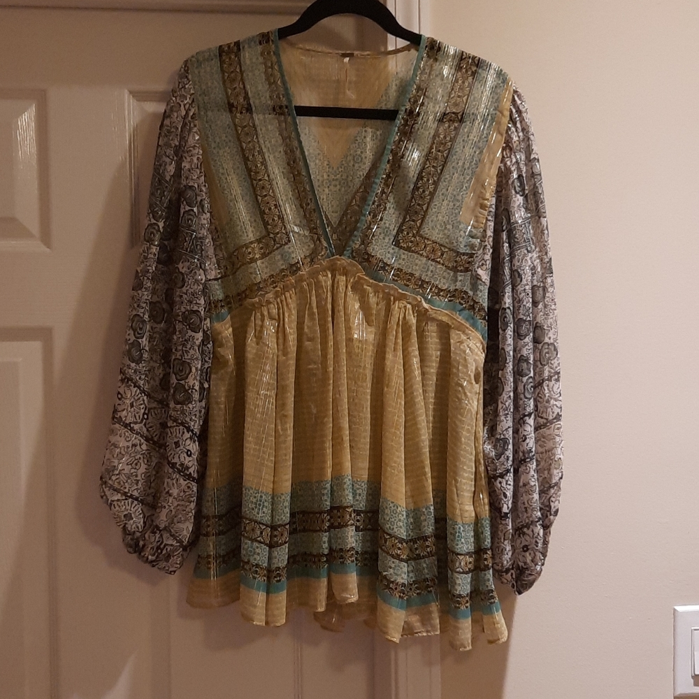 Free People Printed Tunic